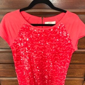 Loft beaded tee